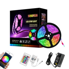 5050 RGB LED SMD Tiras de luz flexíveis à prova d&#39;água